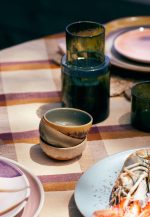 70’s ceramics XS bowls - 4 stk - Marine - Billede 4