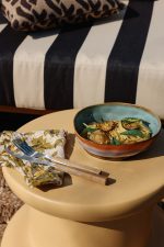 70’s ceramics pasta bowls - 2 stk - Golden Hour - Billede 5