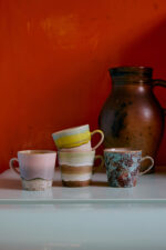 70’s ceramics Americano krus - 4 stk - Rococo - Billede 3