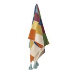 Colorine Plaid, Multifarvet, Genanvendt Bomuld - Billede 4