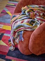 Elmy Plaid, Multifarvet, Genanvendt Bomuld - Billede 2