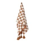 Chola Plaid, Brun, Bomuld OEKO-TEX® - Billede 2
