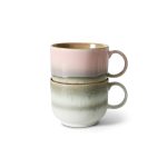 70’s ceramic tea cups - 2 stk - Nova - Billede 4
