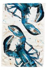 Blue Lobster Tea Towel