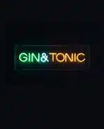 Gin & Tonic Neon LED Acrylic Lightbox