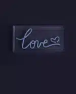 Love Neon LED Acrylic Lightbox
